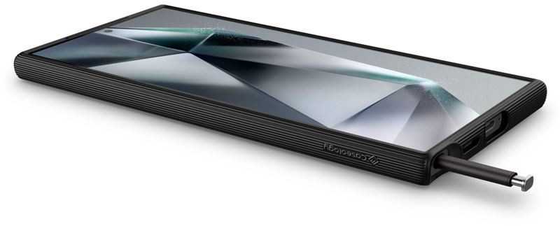 Spigen Samsung Galaxy S24 Ultra Caseology Parallax Matte dėklas telefonui juodos spalvos