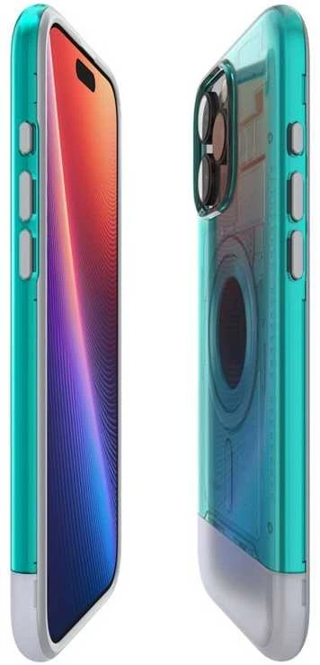 Dėklas Spigen Classic C1 MagSafe, bondi mėlynas - iPhone 16 Pro