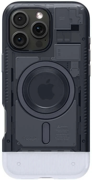 Dėklas Spigen Classic C1 MagSafe, grafito spalvos - iPhone 16 Pro