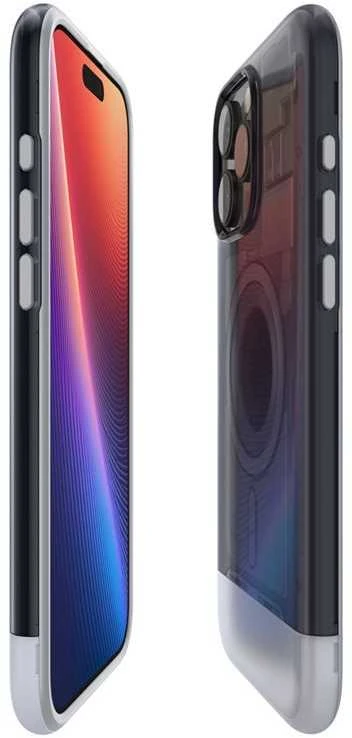 Dėklas Spigen Classic C1 MagSafe, grafito spalvos - iPhone 16 Pro Max