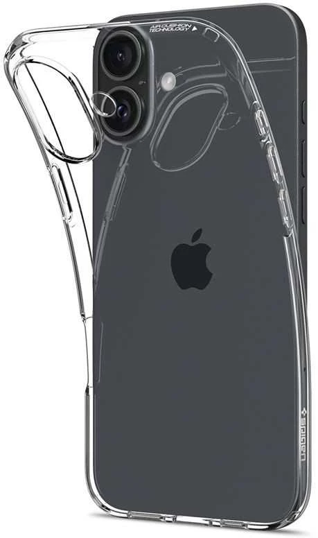 Dėklas „Spigen Crystal Flex“, krištolo skaidrumo – „iPhone 16 Plus“