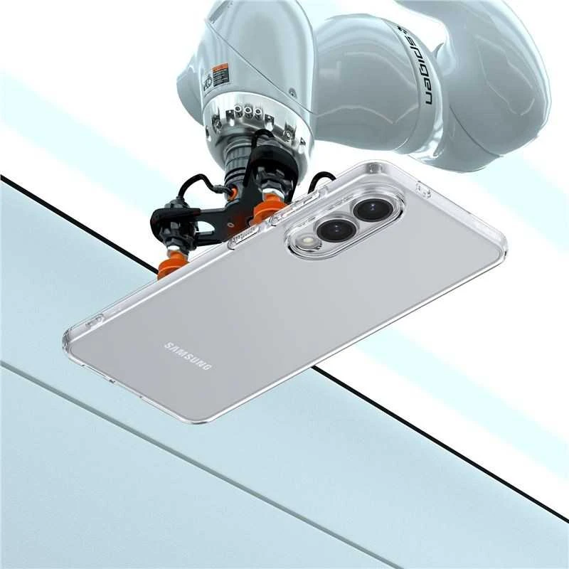 Dėklas Spigen „Crystal Flex“, krištolo skaidrumo – „Samsung Galaxy S25 Edge“
