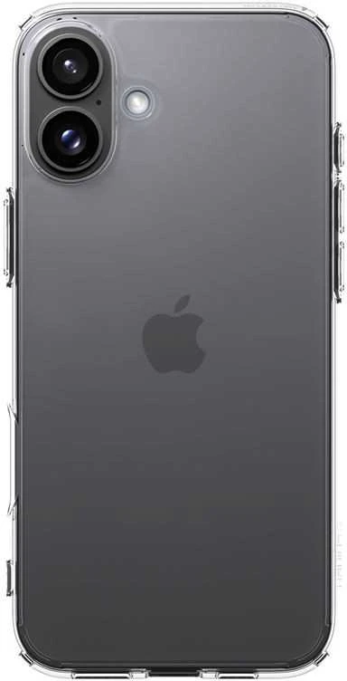 Dėklas „Spigen Crystal Hybrid“, krištolo skaidrumo – iPhone 16