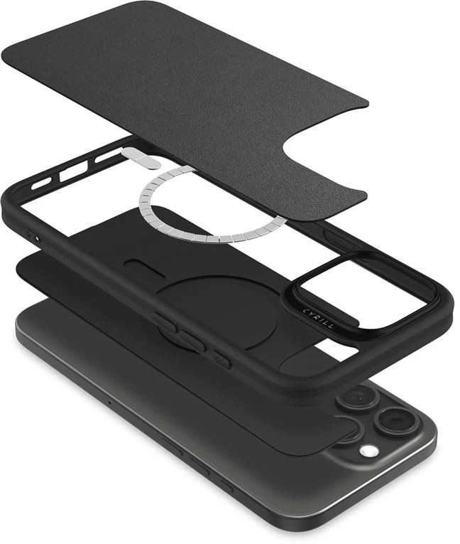 Dėklas Spigen Cyrill Kajuk MagSafe, juodas - iPhone 16 Pro Max