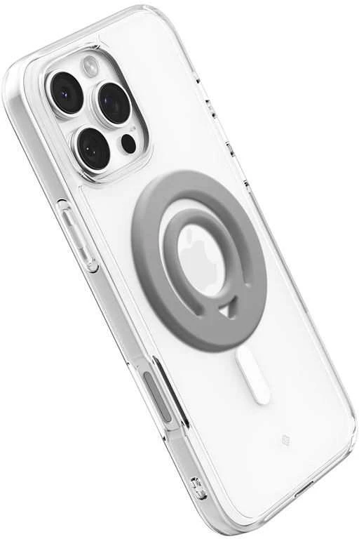 Spigen Dual Pop MagSafe telefono laikiklis, pilkas