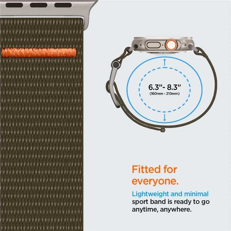 „Spigen DuraPro Flex“, spalvotas – „Apple Watch 49mm/46mm/45mm/44mm/42mm“