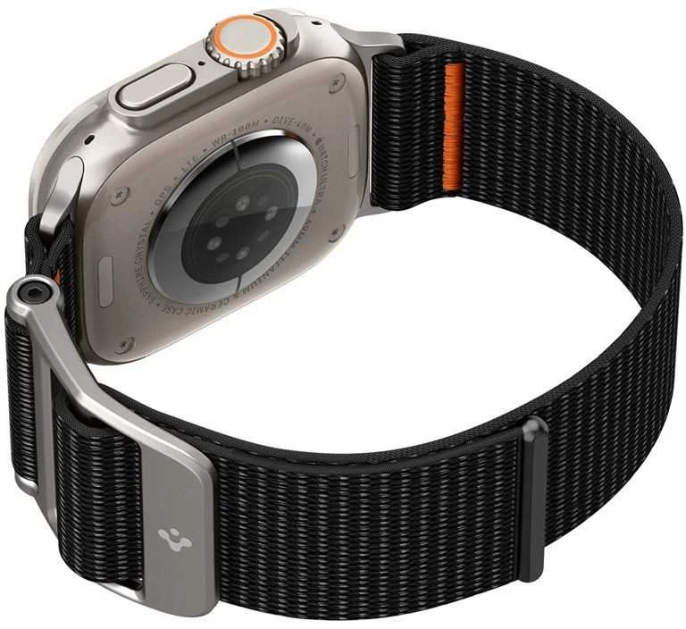 „Spigen DuraPro Flex“, juodas - Apple Watch 49mm/46mm/45mm/44mm/42mm