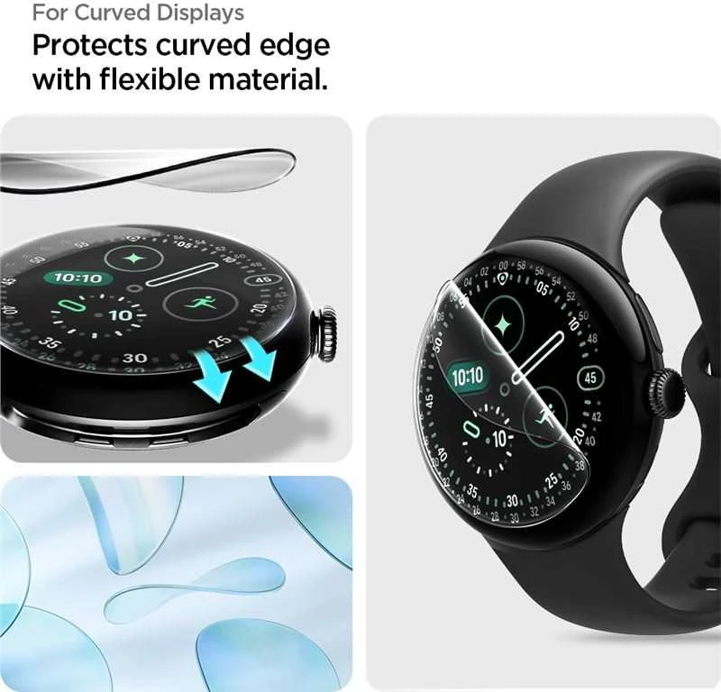„Spigen EliteShield EZ Fit 2“ pakuotė – „Google Pixel Watch 4/3“ (41 mm)