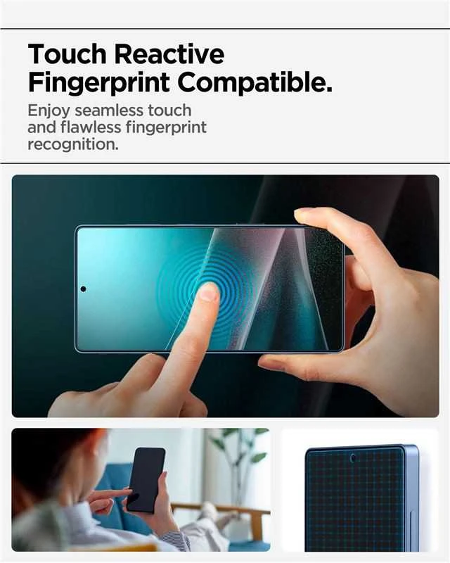 Spigen Elite Shield EZ FIT Hybrid Glass Samsung Galaxy S25 Ultra – Transparent