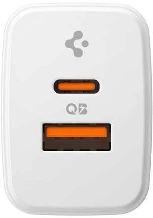 Įkroviklis Spigen Essential 20W Wall Charger EE202EU, baltas
