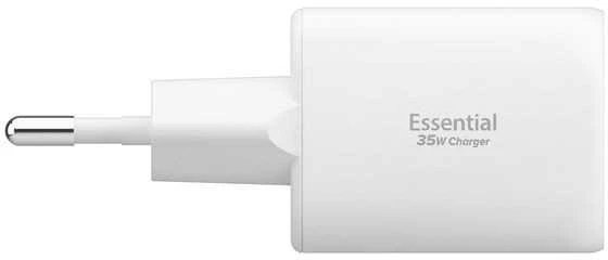 Įkroviklis Spigen Essential 35W Wall Charger EE352EU, baltas