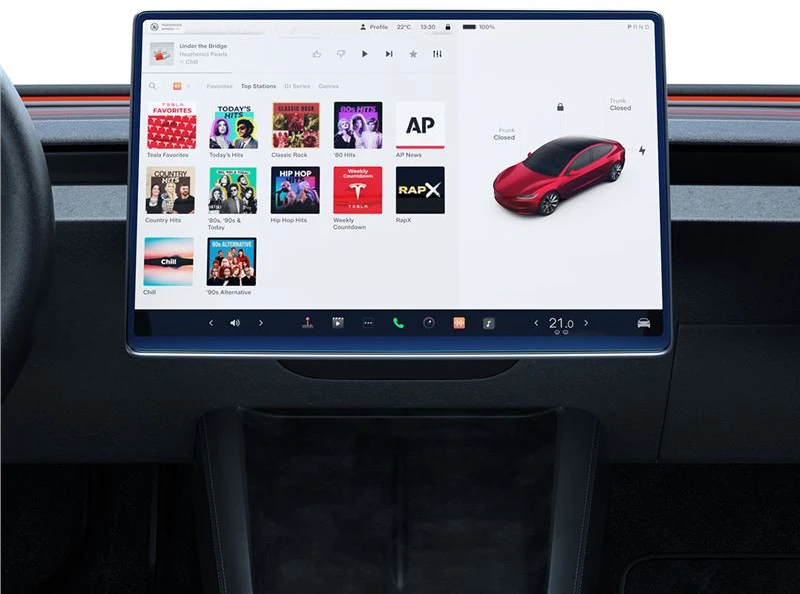 Spigen EZ Fit Skaidrus (15.4"/1 vnt.) - Tesla Model Y (2025/2026)/Model 3 (2024/2025/2026)