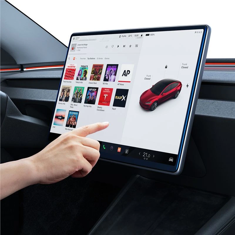Spigen EZ Fit Skaidrus (15.4"/1 vnt.) - Tesla Model Y (2025/2026)/Model 3 (2024/2025/2026)