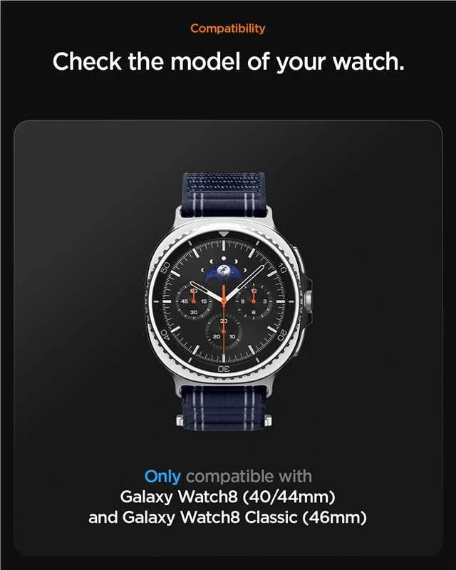 Spigen WBF0 apyrankė skirta Samsung Galaxy Watch 40/44/46 mm – pilkos spalvos