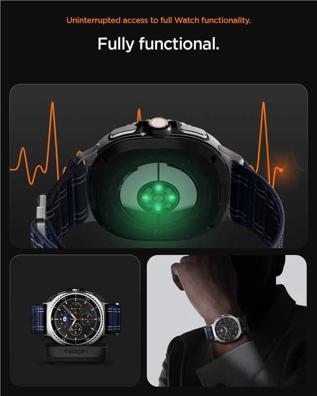 Spigen WBF0 apyrankė skirta Samsung Galaxy Watch 40/44/46 mm – pilkos spalvos