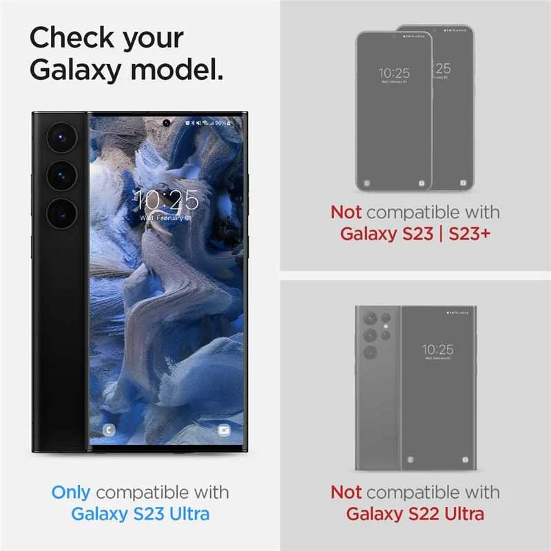 Apsauginė plėvelė Samsung Galaxy S23 Ultra Spigen Neo Flex (2 vnt.)