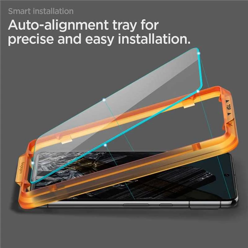 Spigen Glass tR AlignMaster 2 Pack – Google Pixel 8 Pro