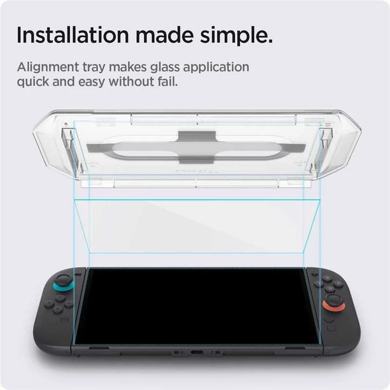 Spigen Glass tR EZ Fit 2 Pack - Nintendo Switch 2