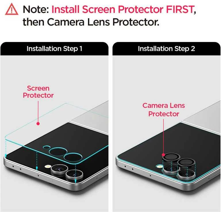 „Spigen Glas.TR EZ FIT“ HD Galaxy Z Flip 7 skaidrus