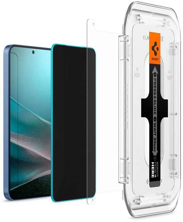Apsauginis stiklas su privatumo filtru Spigen Glas.TR EZ FIT HD Privacy Samsung Galaxy S24/S25 2vnt