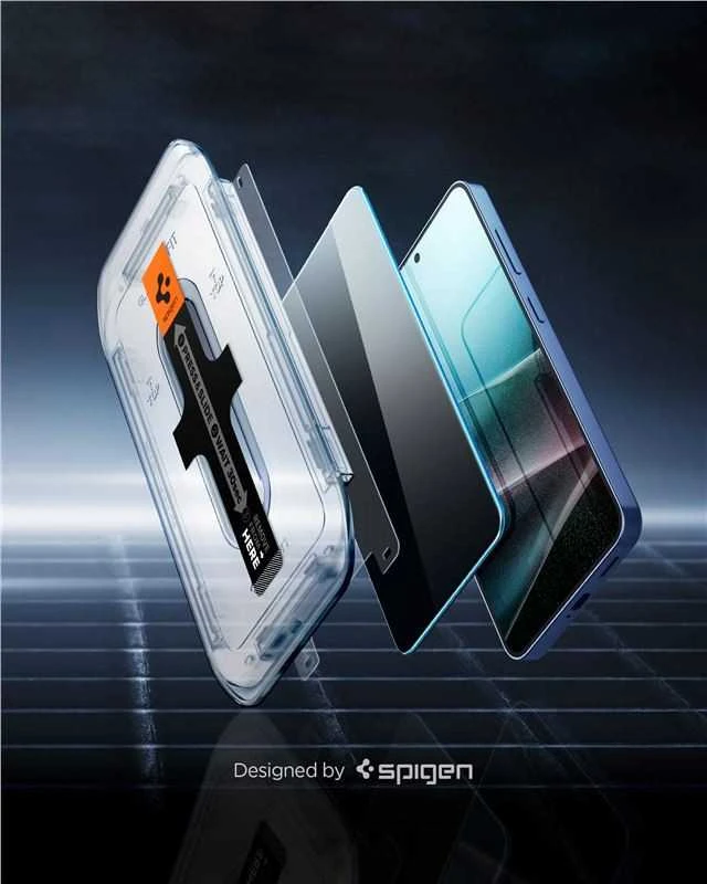 Apsauginis stiklas su privatumo filtru Spigen Glas.TR EZ FIT HD Privacy Samsung Galaxy S24 Plus 2vnt