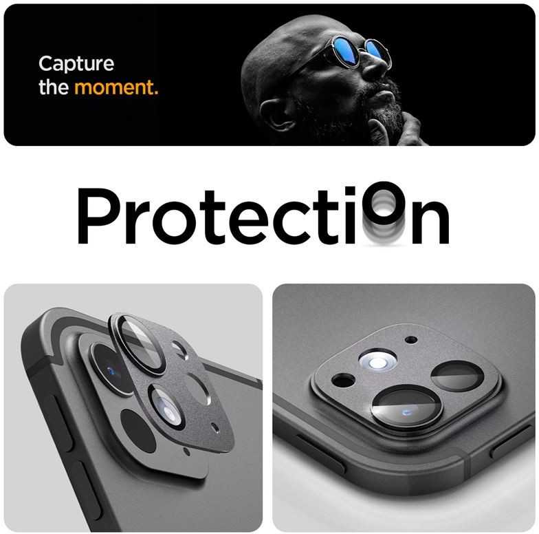 Spigen Glass tR EZ Fit Optik Metal 1 Pack, space juodas - iPad Pro 13" 2024 / iPad Pro 11" 2024