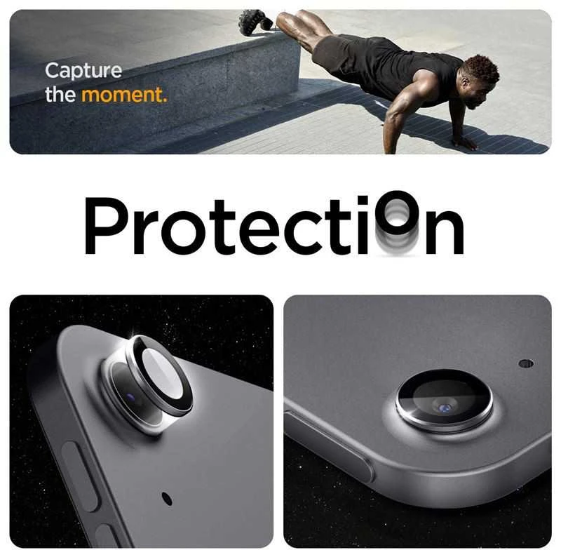 „Spigen Glass tR EZ Fit Optik Pro“ 2 vnt. pakuotė, erdvi pagalvėlė – „iPad Air 11“/13“ (2024/2025)