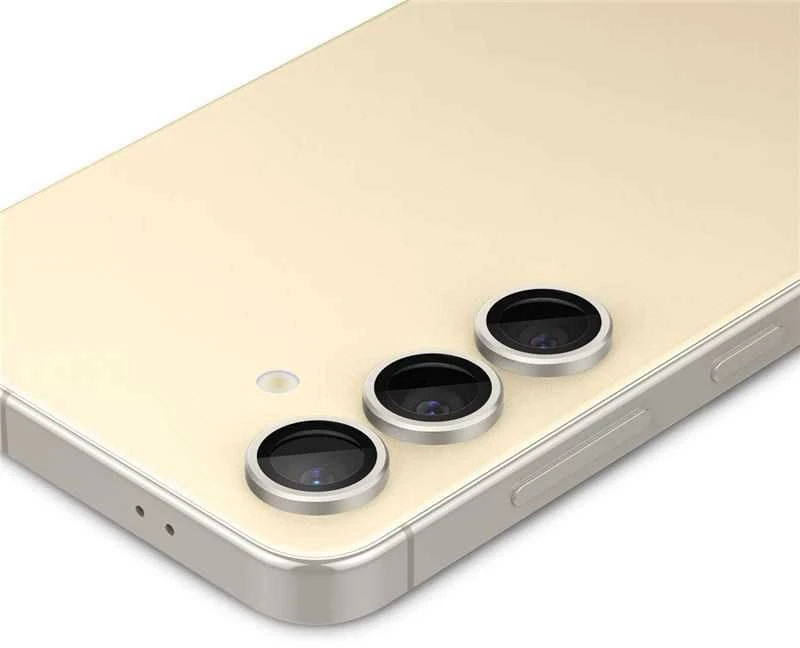„Spigen Glass tR EZ Fit Optik Pro“ 2 vnt., geltonas – „Samsung Galaxy S24+“