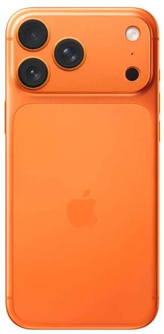 Spigen Optik Pro XL Camera Lens Glass for iPhone 17 Pro Max - Oranžinis