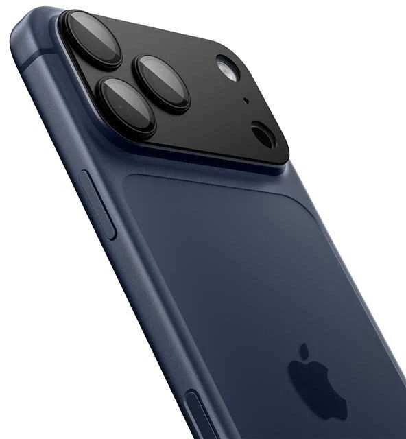 Spigen Glass tR EZ Fit Optik Pro XL 1 Pack, juodas - iPhone 17 Pro