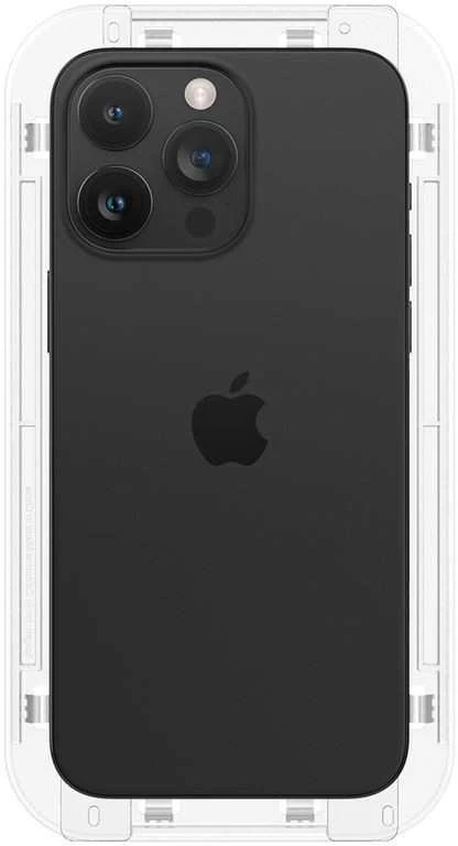 Apsauginis stiklas Spigen Stiklas tR EZ Fit (Privacy) 2-pack, skaidrus - iPhone 15 Pro