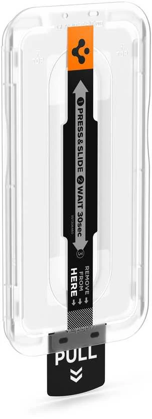 Grūdintas stiklas Spigen GLAS.TR „EZ FIT PRO” 2-PACK GALAXY A57 5G SKAIDRUS