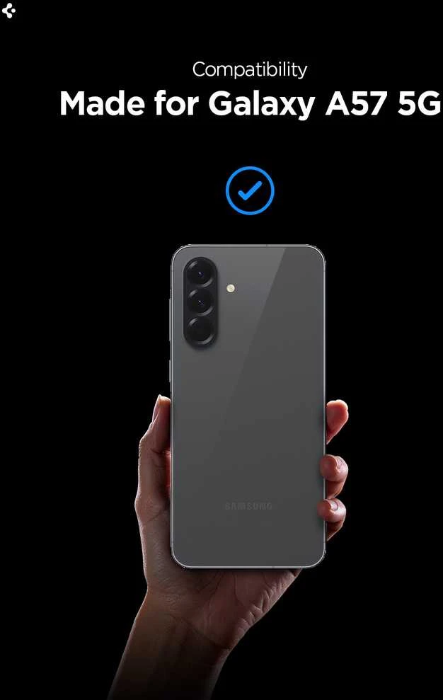 Grūdintas stiklas Spigen GLAS.TR „EZ FIT PRO” 2-PACK GALAXY A57 5G SKAIDRUS
