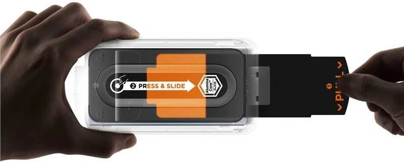 „Spigen Glass tR EZ Fit Pro“ 2 vnt., skaidrūs – „Google Pixel 10 Pro Fold“