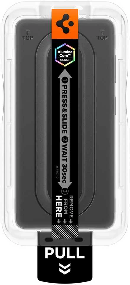 Apsauginis stiklas Spigen GLAS.TR „EZ FIT PRO AC” ANTI REFLECTION 2-pack Samsung Galaxy S26 Clear