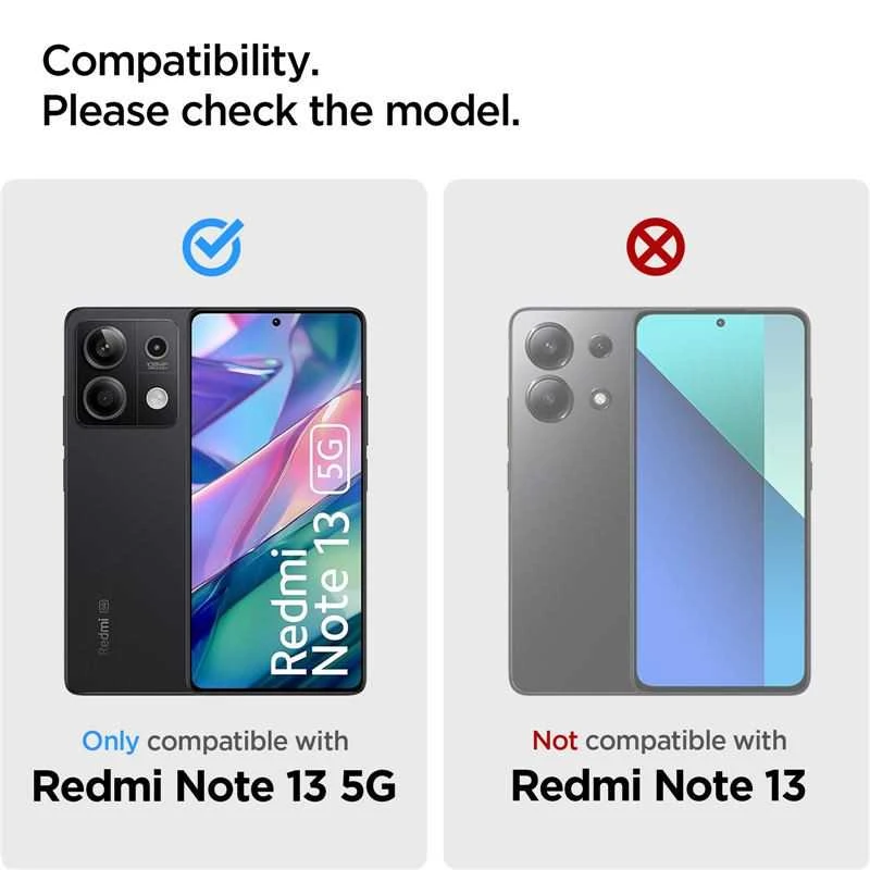 Spigen Glas.TR Slim 2 vnt. – Apsauginis stiklas skirtas Xiaomi Redmi Note 13 5G (2 pieces)