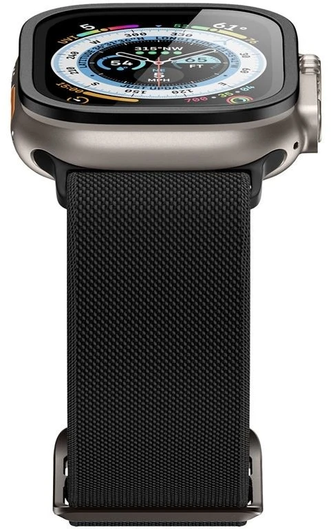 Spigen Glass tR Slim Pro 1 vnt., juodas - Apple Watch Ultra 2/Ultra 49 mm