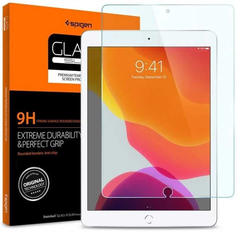 Spigen grūdintas stiklas Glas.TR Slim, skirtas iPad 10,2 2019 / 2020 / 2021