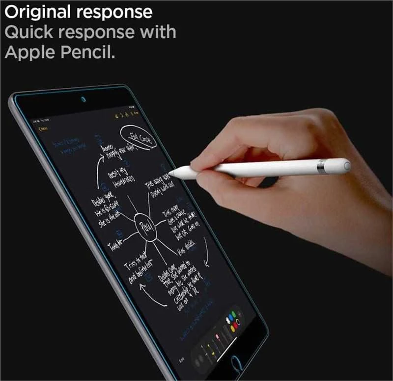 Spigen grūdintas stiklas Glas.TR Slim, skirtas iPad 10,2 2019 / 2020 / 2021