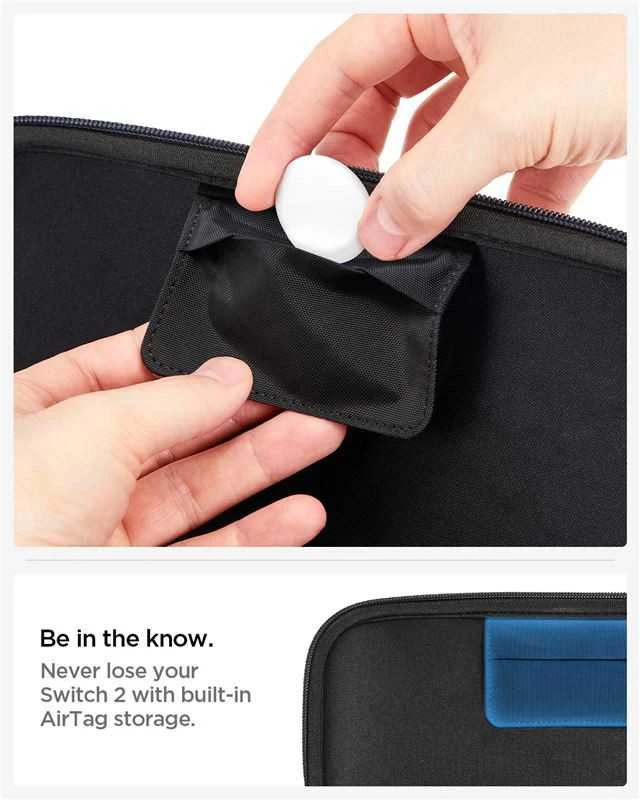Spigen Klasden Pouch for Nintendo Switch 2 - Gray