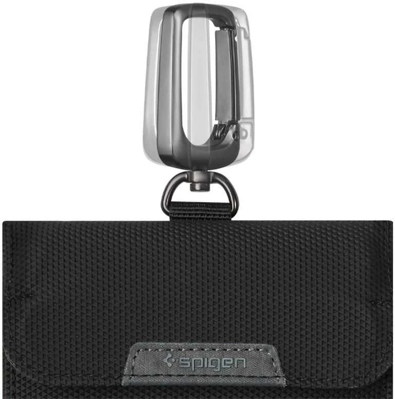 Spigen krepšys KEYLESS RFID SIGNAL BLOCKER juodos spalvos