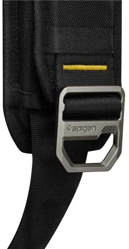 Spigen Klasden Sling Bag, juodos spalvos