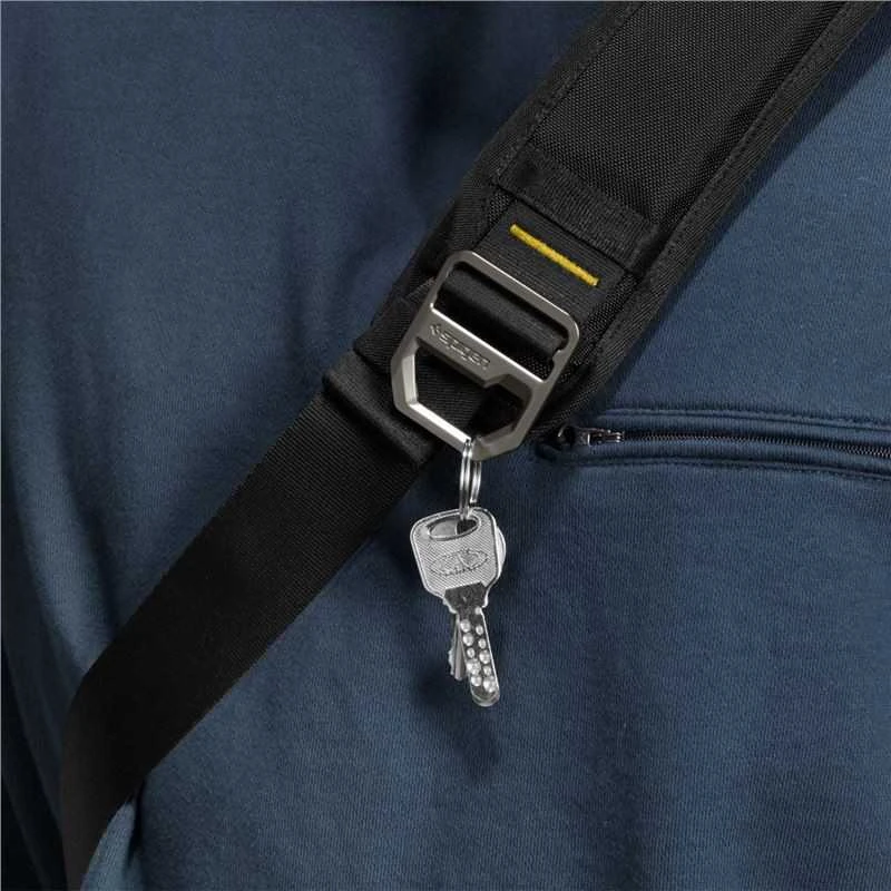 Spigen Klasden Sling Bag, juodos spalvos
