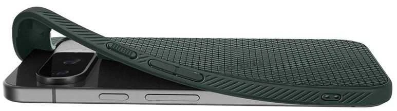 Spigen Liquid Air – dėklas skirtas Google Pixel 9 / 9 Pro Abyss Žalias