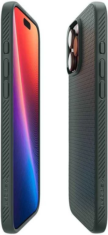 Spigen Liquid Air Apple iPhone 16 Pro Max – dėklas telefonui žalios spalvos