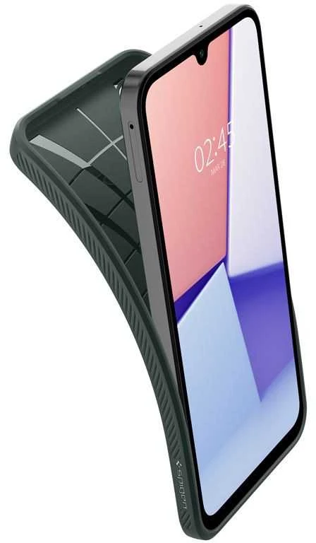 Spigen Liquid Air dėklas skirtas Samsung Galaxy A15 5G, spalva - Abyss Green