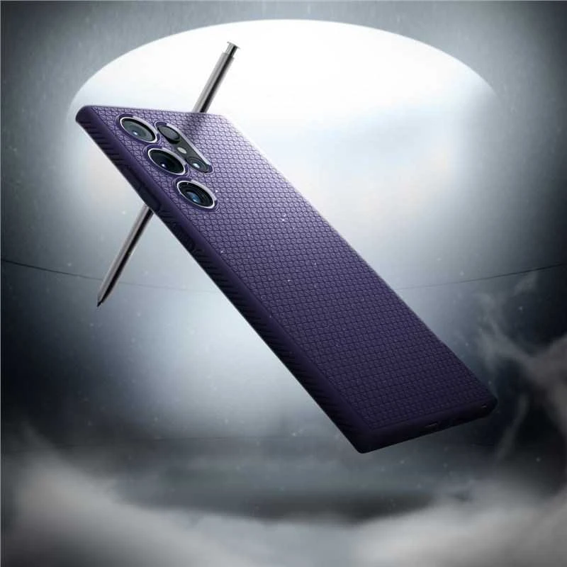Spigen Liquid Air dėklas skirtas Samsung Galaxy S24 Ultra, spalva - Deep Purple