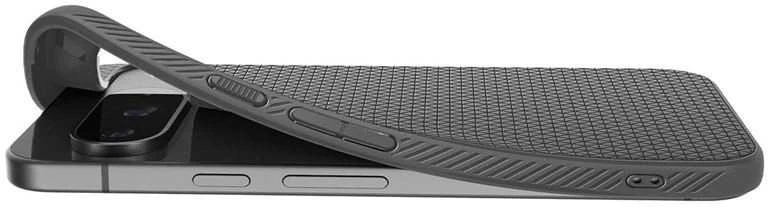 Spigen Liquid Air – dėklas skirtas Google Pixel 9 / 9 Pro Marble Pilkas