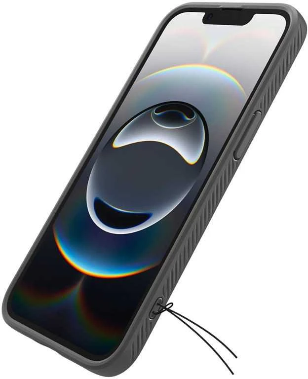 Dėklas Spigen Liquid Air, marmuro pilkumo - iPhone 16e