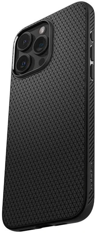 Dėklas SPIGEN LIQUID AIR IPHONE 15 PRO Juodas